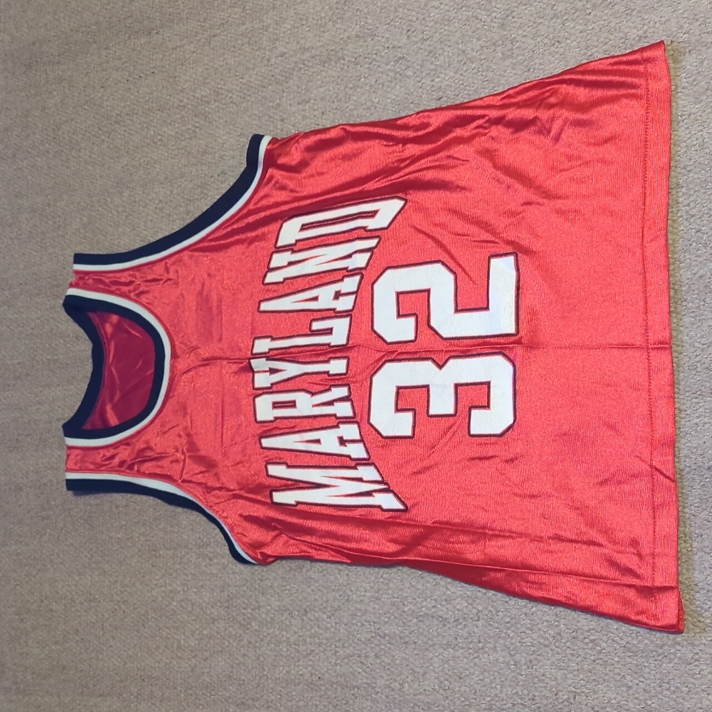 Vintage Dodger Maryland Terrapins basketball jersey #32 size large